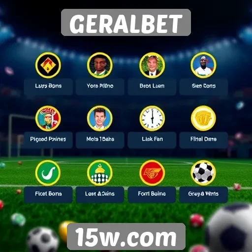 Novas funcionalidades do GERALBET para jogadores