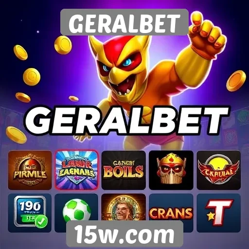 GERALBET oferece ampla variedade de jogos online